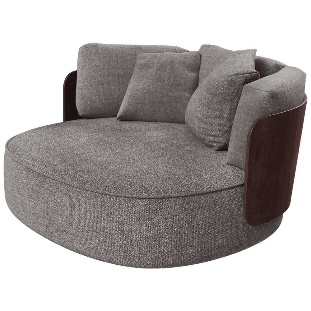 Porada – Armchair CALIN XL 3D Model