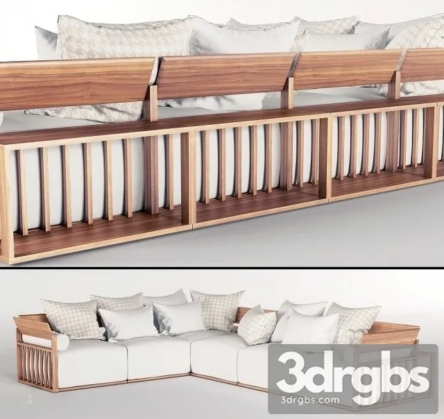 Porada Bolero Sofa 3D Model Download Porada Bolero Sofa 3D Model Download