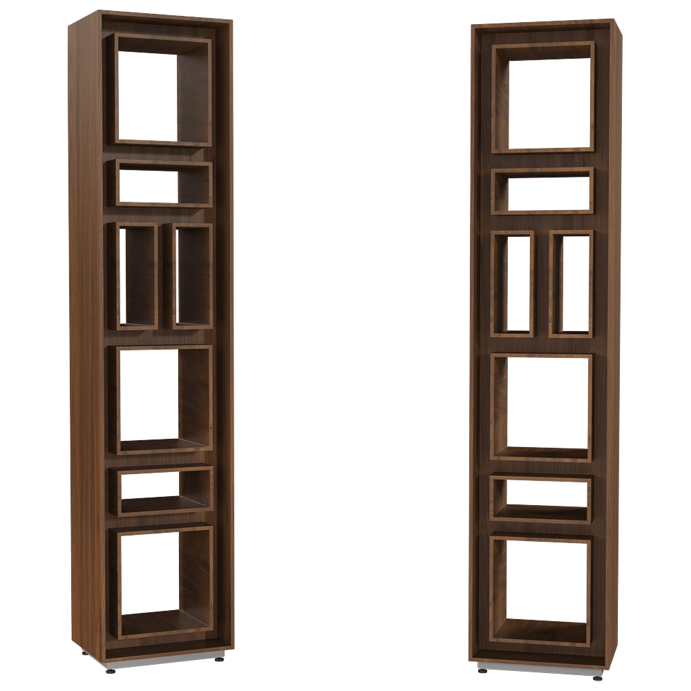 Porada – Bookshelf FANCY 3D Model