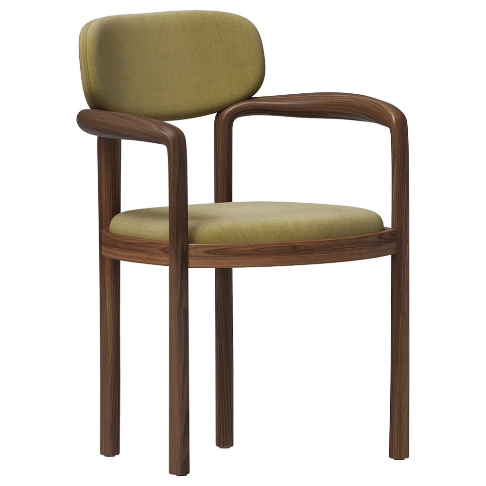 Porada – Chair DIONE with armrests 3D Model Porada – Chair DIONE with armrests 3D Model