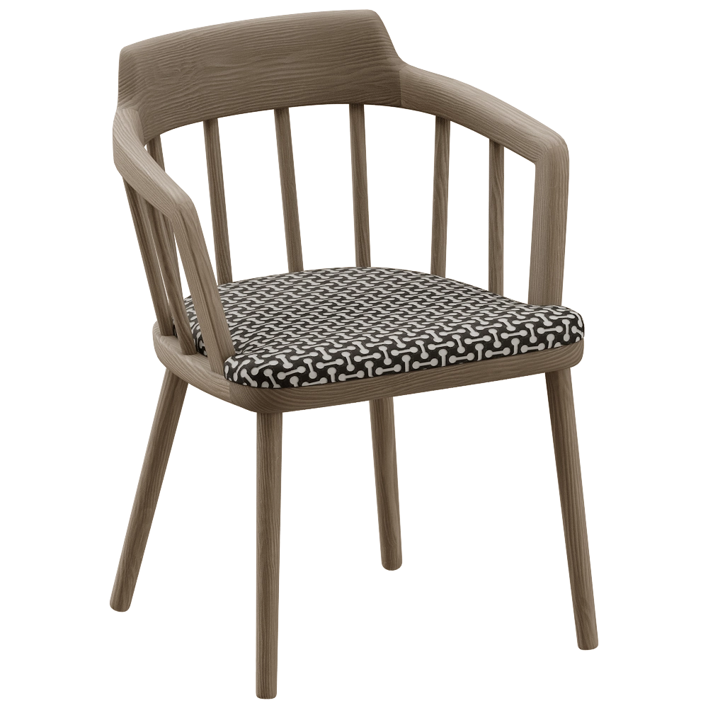 Porada – Chair TIARA 3D Model
