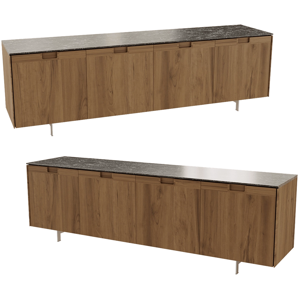 Porada – Chest of drawers Matics 4 legno 3D Model