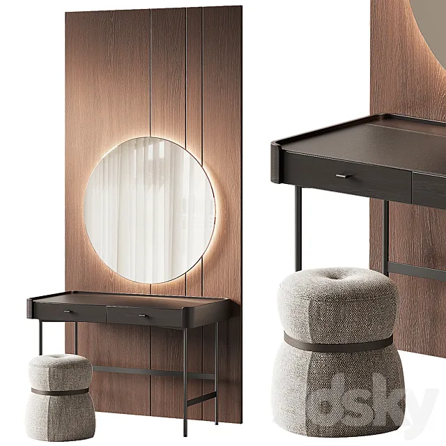 Porada Dressing table 3D Model