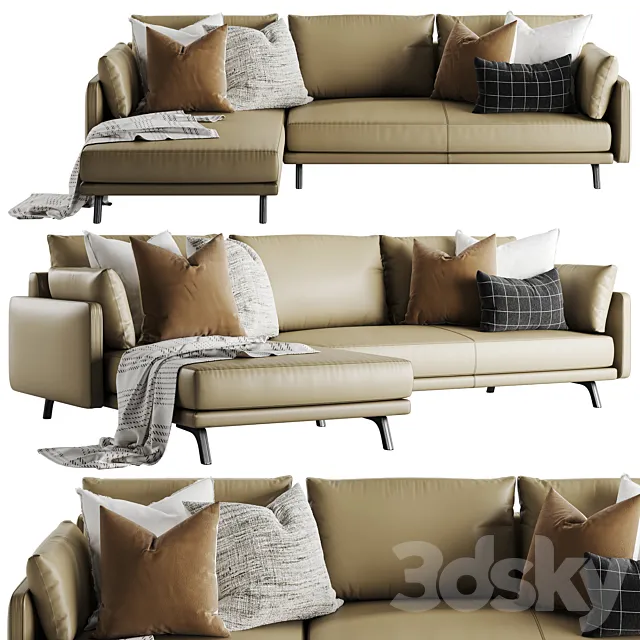 Porada Etienne Sofa 3DModel Porada Etienne Sofa 3DModel