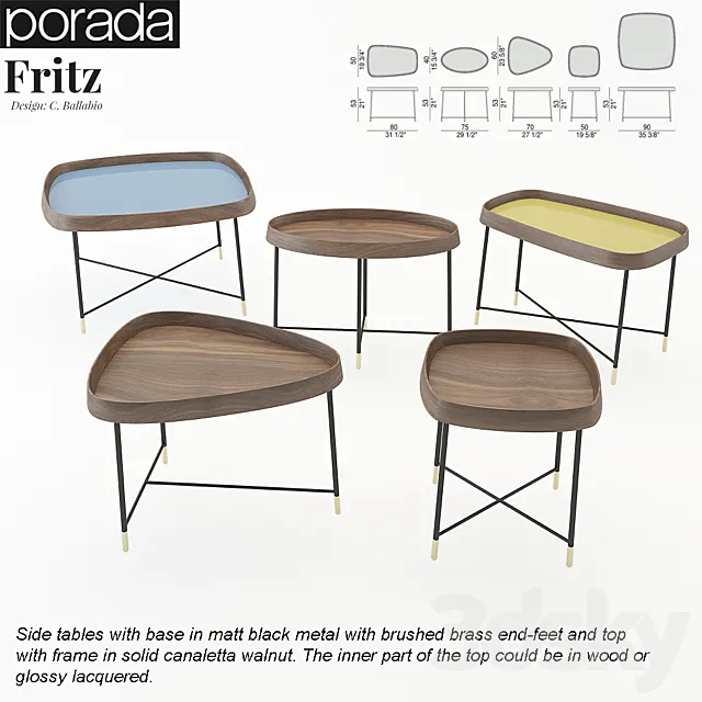 Porada Fritz 3D Model