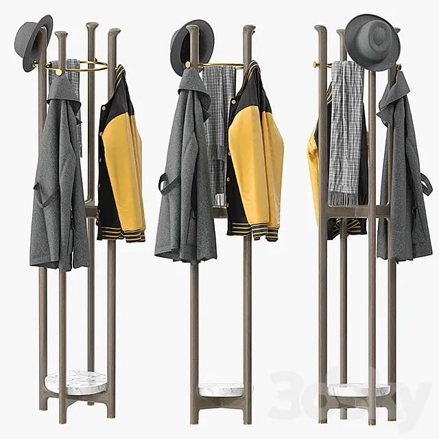 Porada Igor Coat Rack 3D Model