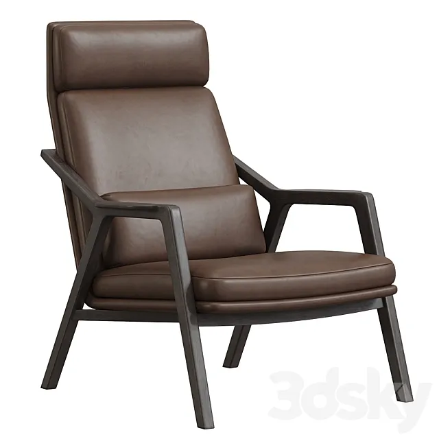 Porada Loretta Armchair 3D Model