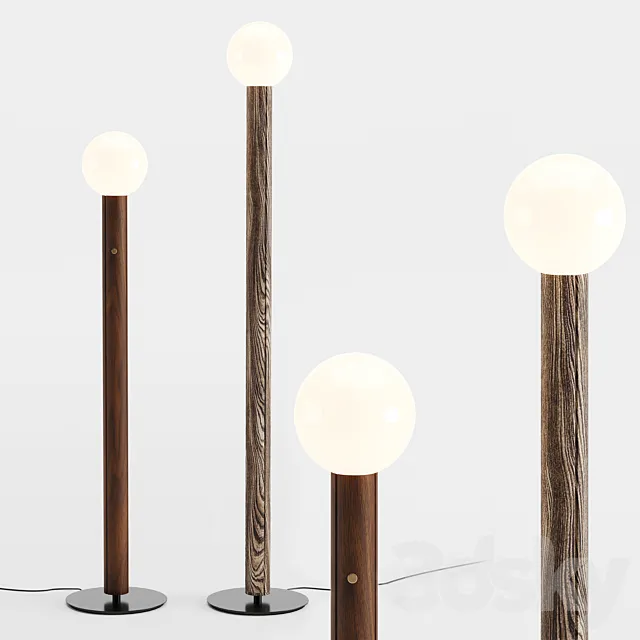 Porada lum floor lamp 3D Model
