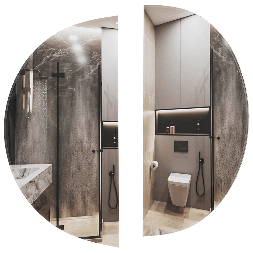 Porada – Mirror Spicchio 3D Model