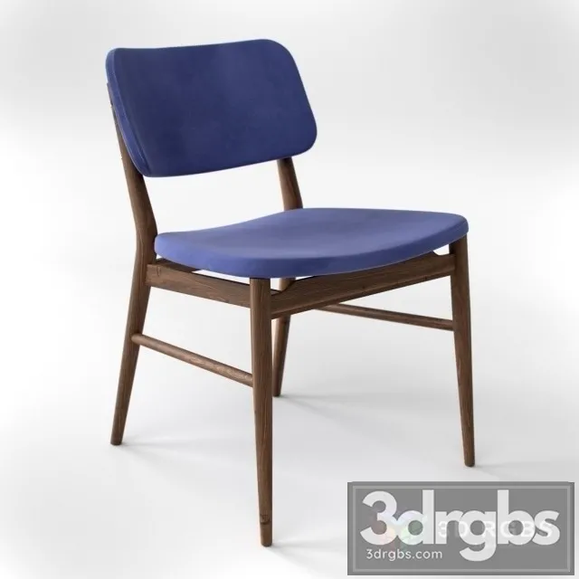 Porada Nissa Dining Chair 3D Model Download Porada Nissa Dining Chair 3D Model Download