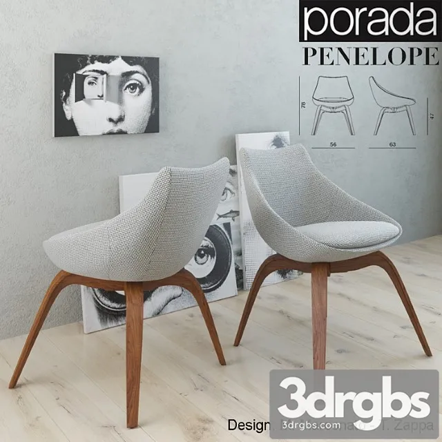 Porada Penelope 3D Model Download Porada Penelope 3D Model Download