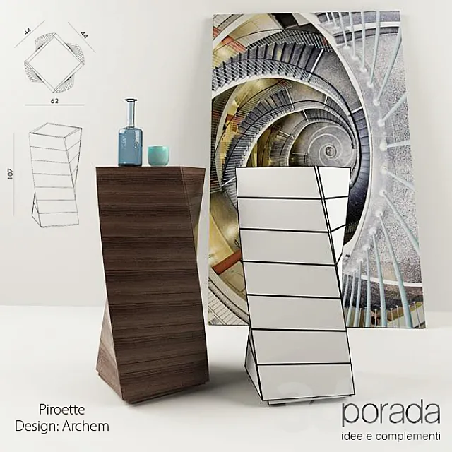 Porada Piroette 3DModel