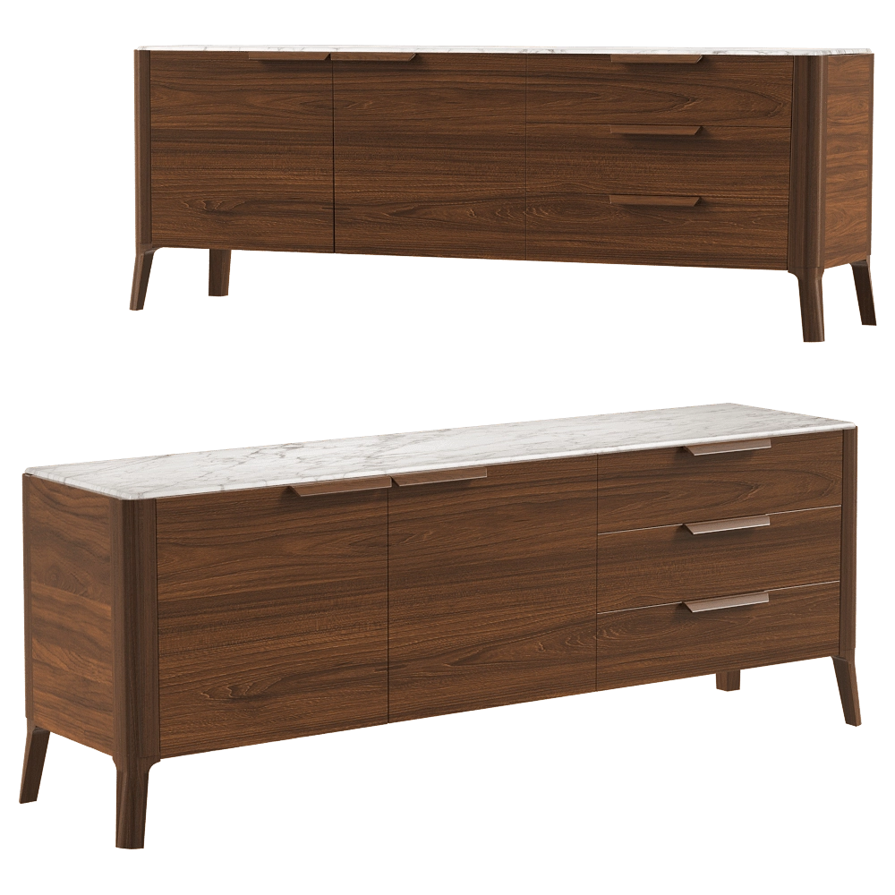 Porada – Sideboard ATLANTE 3D Model Porada – Sideboard ATLANTE 3D Model