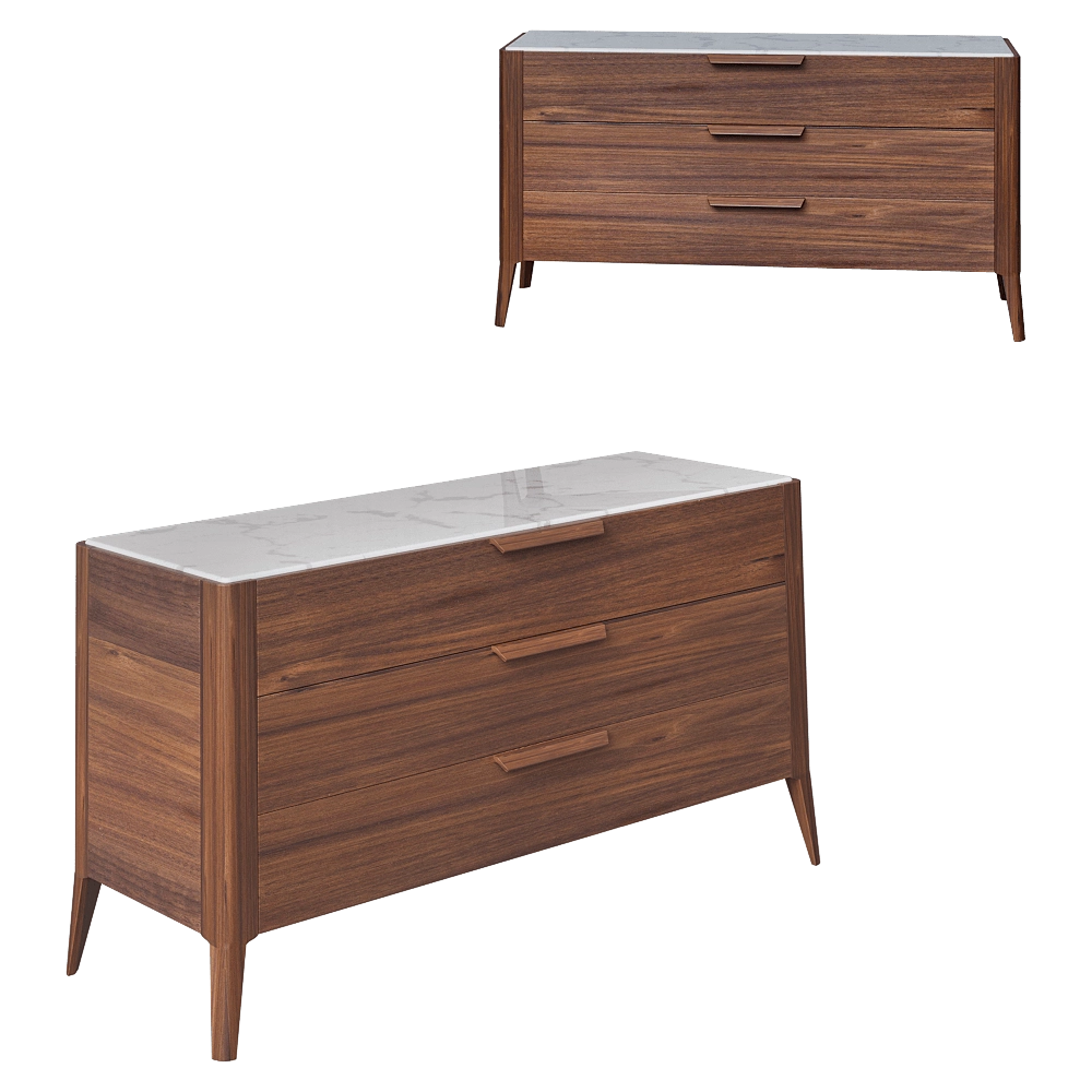 Porada – Sideboard ZIGGY NIGHT 3D Model