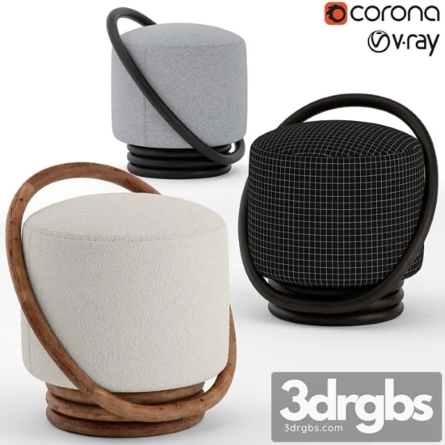 Porada smile pouf Porada smile pouf