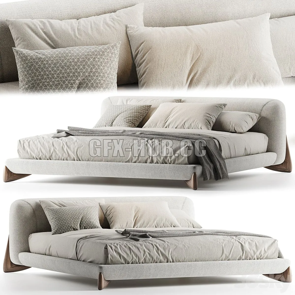 Porada Softbay 3D Model