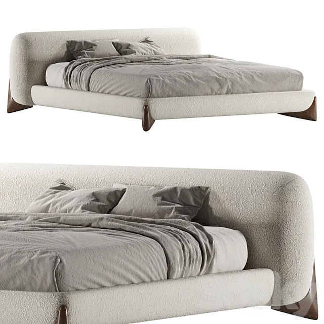 Porada – Softbay bed 3D Model Porada – Softbay bed 3D Model