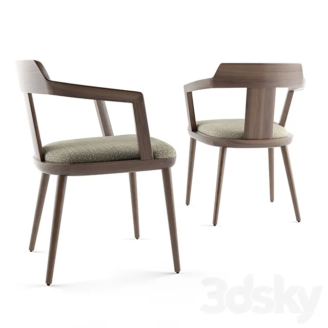 PORADA Tilly Chair 3D Model PORADA Tilly Chair 3D Model