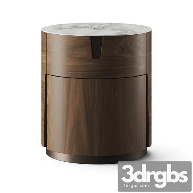 Porada Tylsa Night 54 Bedside Table 3D Model Download