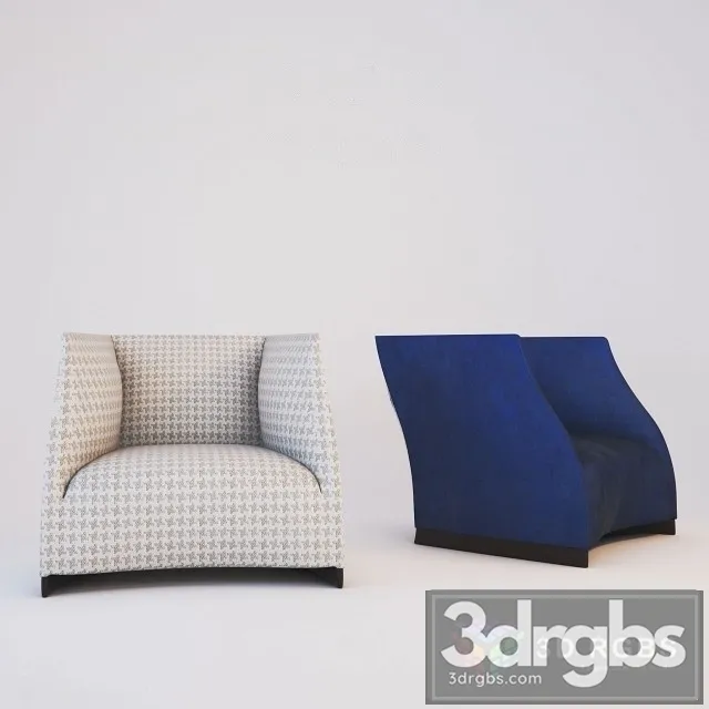 Porada Vivienne Armchair 3D Model Download