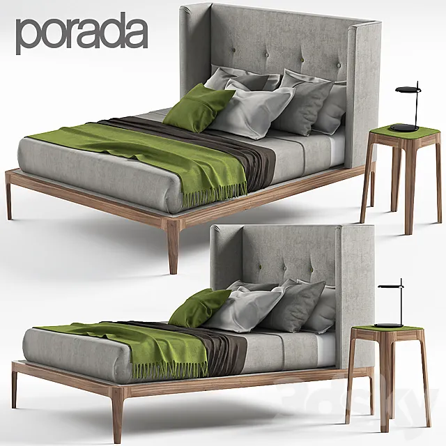 Porada Ziggy bed 3DModel