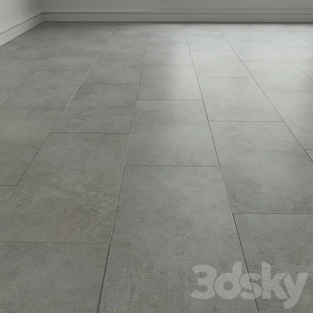 Porcelain stoneware. Tile. 12 3D Model