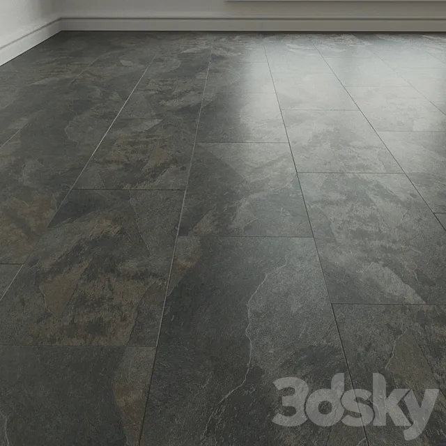 Porcelain stoneware. Tile. 24 3D Model