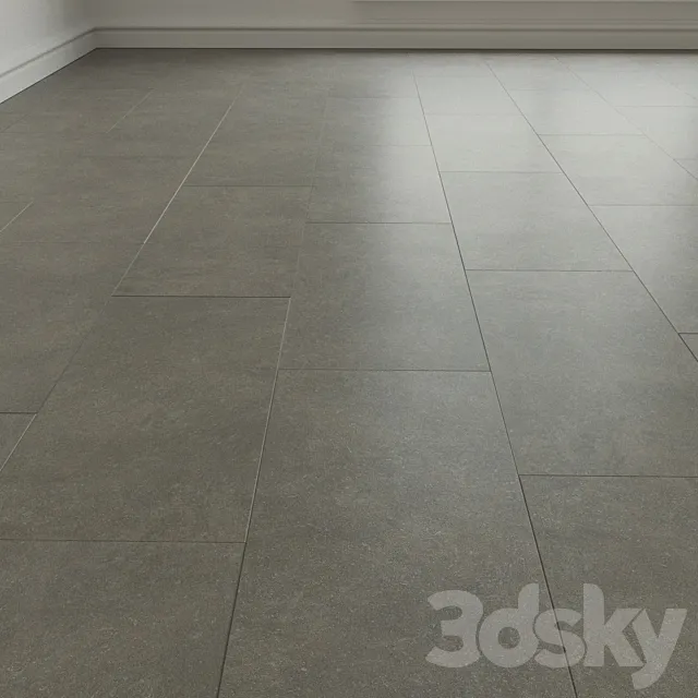 Porcelain stoneware. Tile. five 3D Model