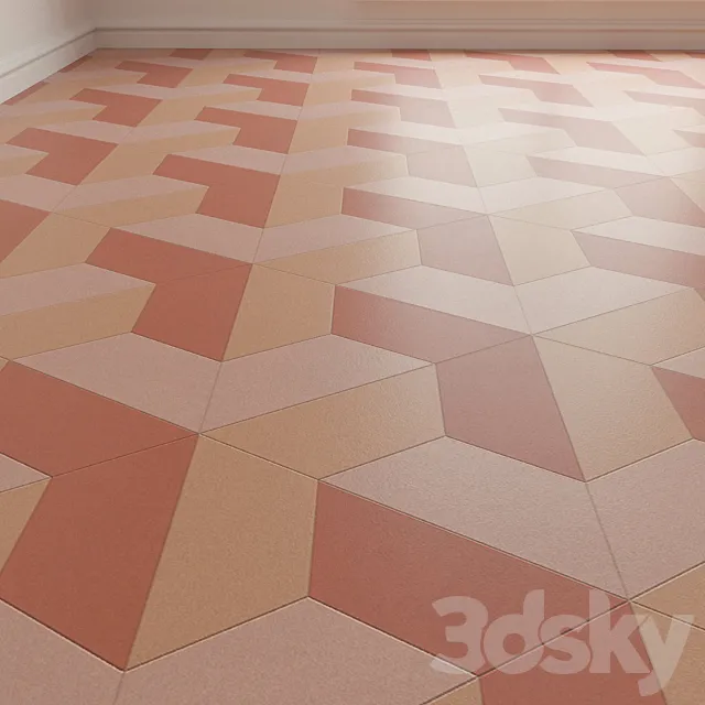 Porcelain stoneware. Tile. thirty 3D Model