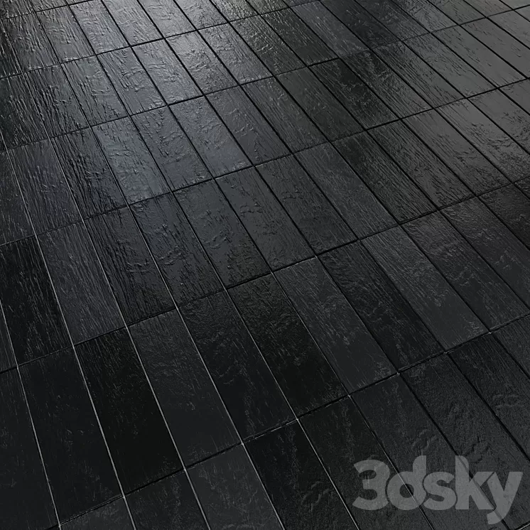 Porcelain stoneware tiles EQUIPE MALLORCA 6.5×20 3D Model Free Download