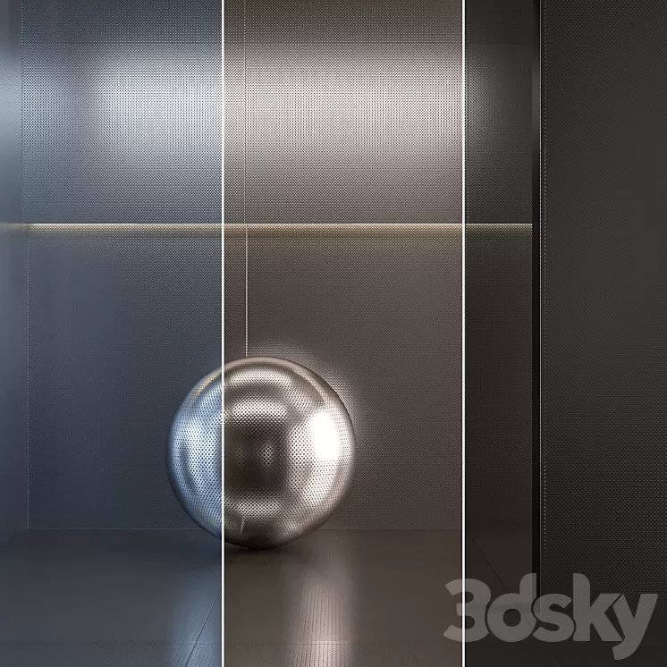 Porcelain tile Laminam Filo Mercurio Filo Ghisa 3D Model Free Download