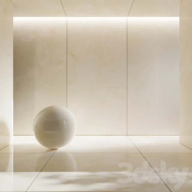 Porcelain tile Onice Avorio 3D Model Porcelain tile Onice Avorio 3D Model
