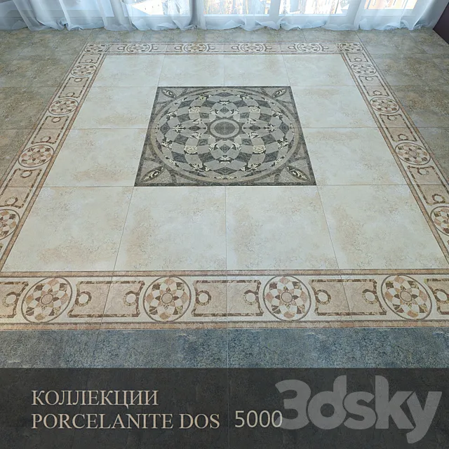 Porcelanite Dos 5000 3D Model Porcelanite Dos 5000 3D Model