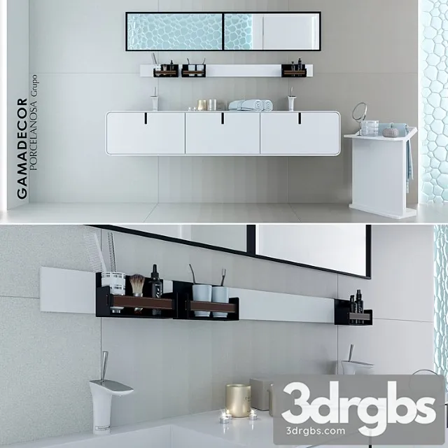 Porcelanosa Grupo Gama Decor Ciclo and Decor 3D Model Download