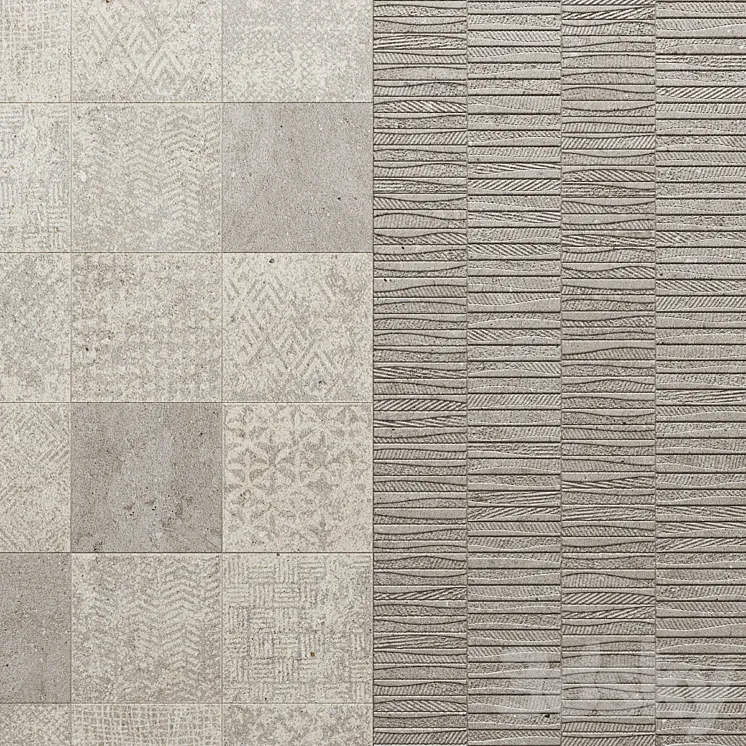 Porcelanosa Mosaico Durango Deco Durango 3D Model Free Download