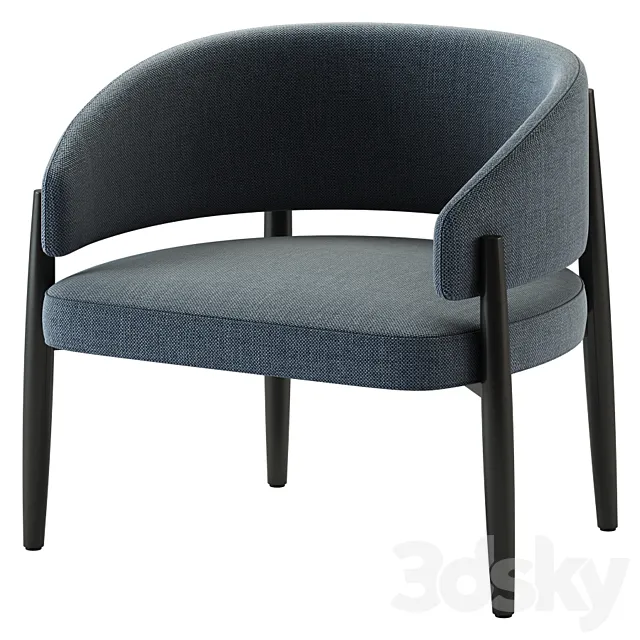 Porro _ Frank Club Armchair 3D Model