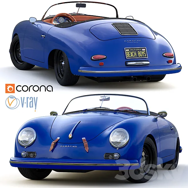 Porsche 356 A Speedster 1956 Free Download