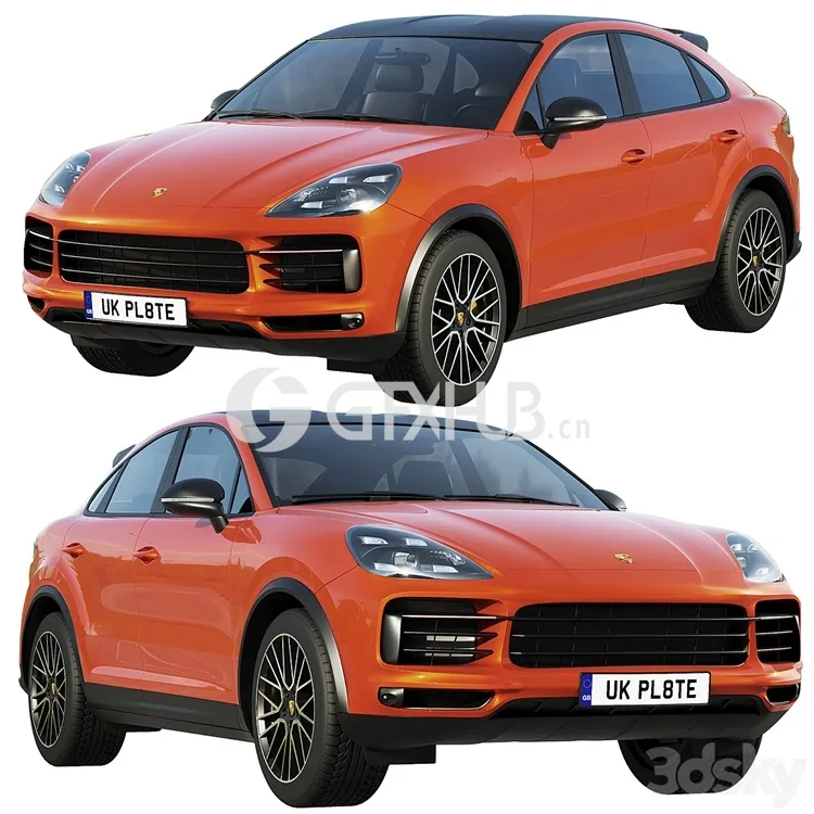 Porsche Cayenne Coupe turbo 2019 – 3533 Porsche Cayenne Coupe turbo 2019 – 3533