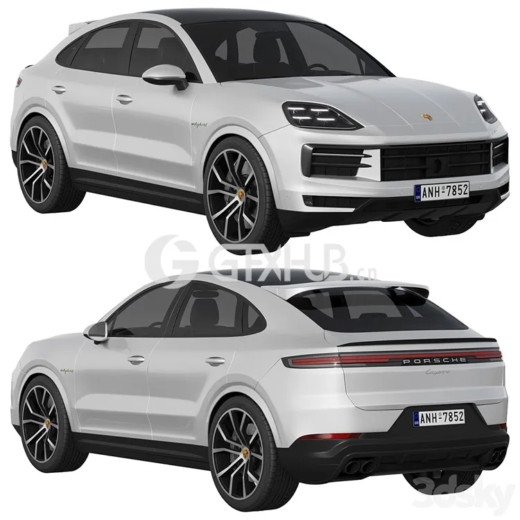 Porsche Cayenne E-Hybrid Coupe 2024 – 3534 Porsche Cayenne E-Hybrid Coupe 2024 – 3534