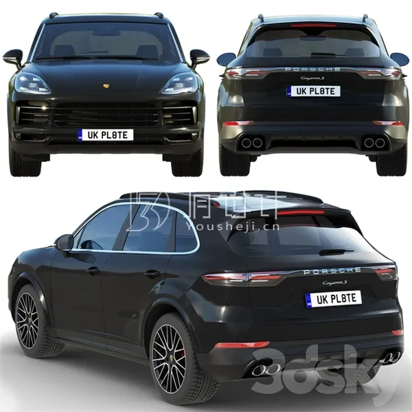 Porsche Cayenne S 2019 – 3535 Porsche Cayenne S 2019 – 3535
