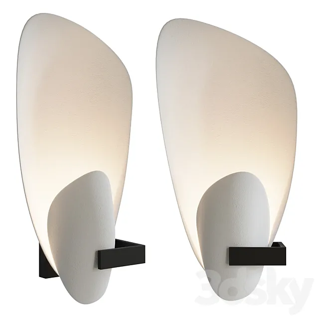 Porta romana Esme Wall Light 3D Model Porta romana Esme Wall Light 3D Model