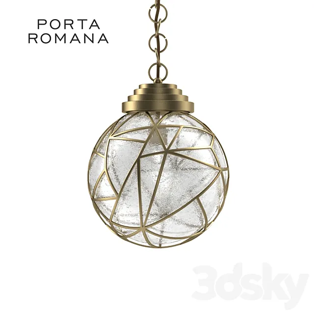 Porta Romana MCL42 COCOON PENDANT 3DModel