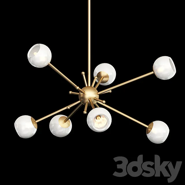 Porta Romana. ORBIT 2 CHANDELIER 3DModel
