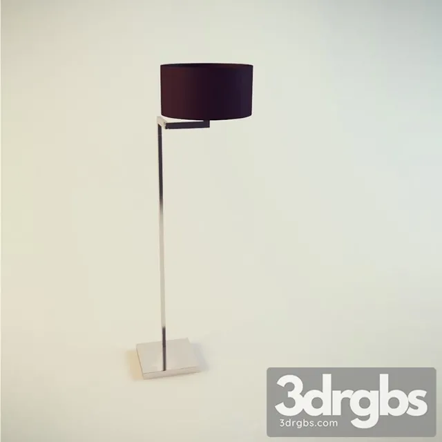 Porta Romana Reading Floor Lamp 3D Model Download