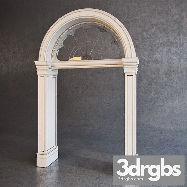 Portal Arochnyi S Vitrazhom 3D Model Download