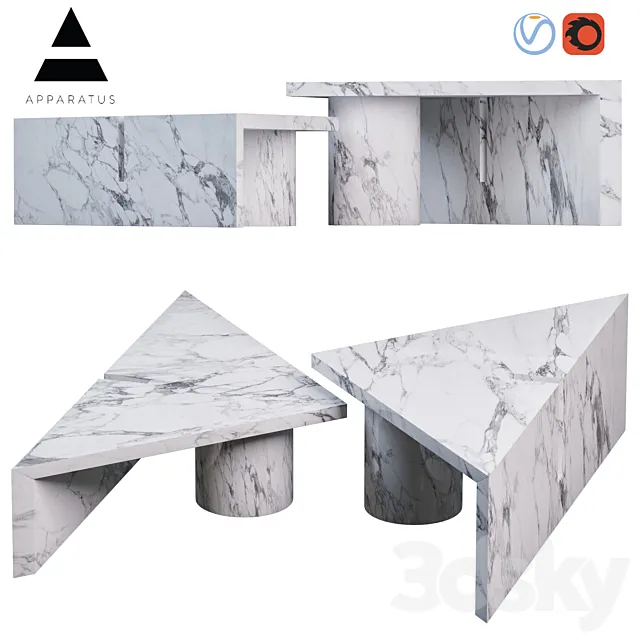 Portal coffee table 3DModel