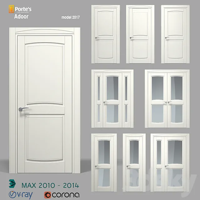 Porte’s Adoor doors (2017) 3DModel