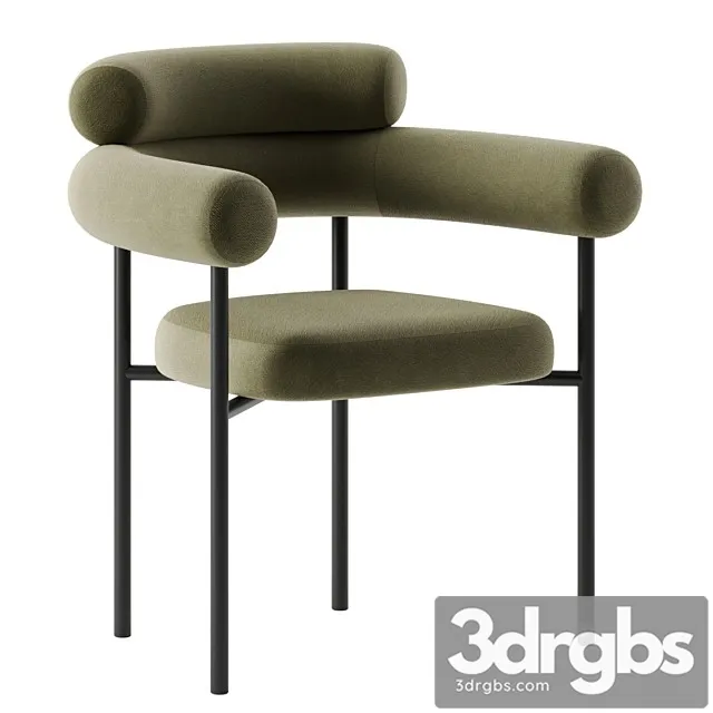 Portia Dining Chair by Nuevo 3D Model Download Portia Dining Chair by Nuevo 3D Model Download