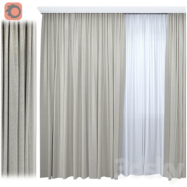 Portiere 20 3D Model Portiere 20 3D Model