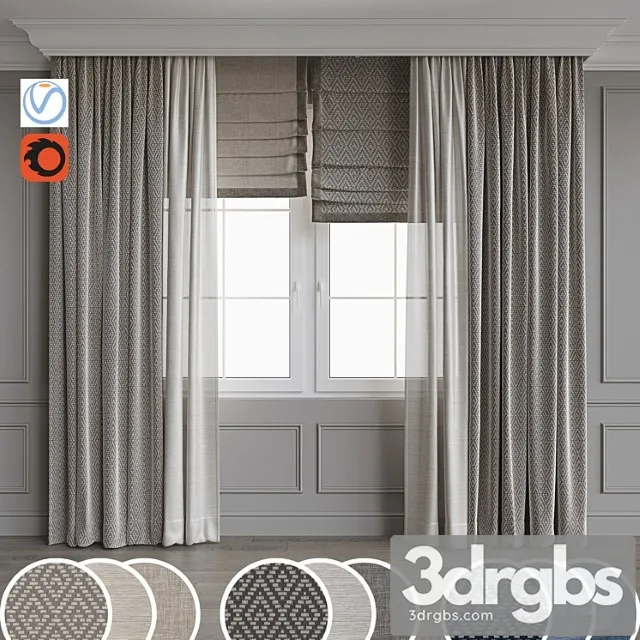 Portiere in a modern stele 8 Portiere in a modern stele 8